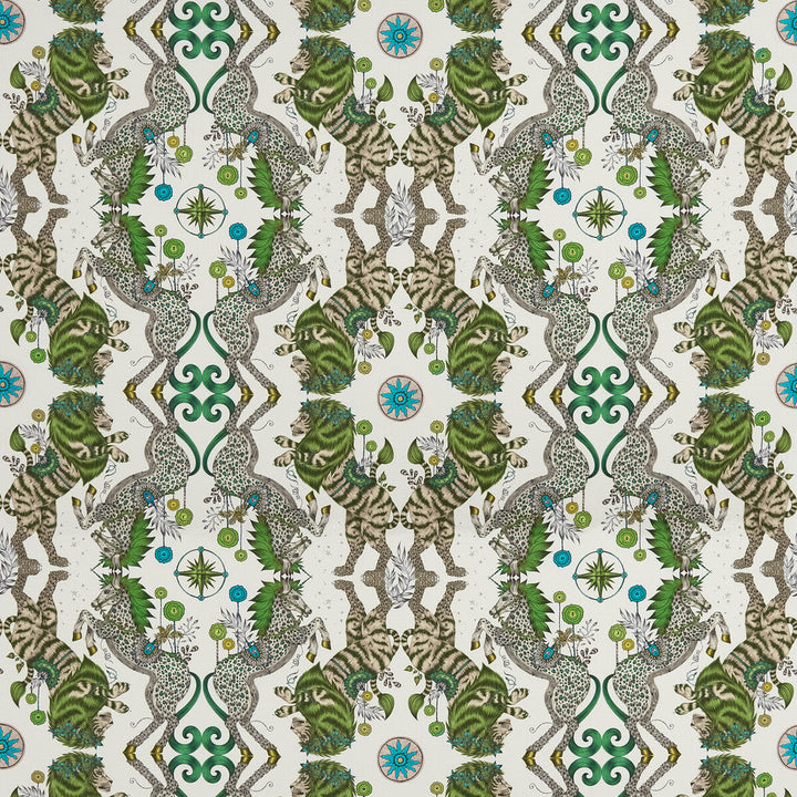 Caspian Satin Lime by Clarke And Clarke Fabric Clarke And Clarke Fabric Caspian Satin LimeFabric WILDERIE BY EMMA J SHIPLEY FOR C&C COTTON - 100% United Kingdom </p><p>Repeat: H: 27, V: 24.61 54 - Fabric Carolina -
