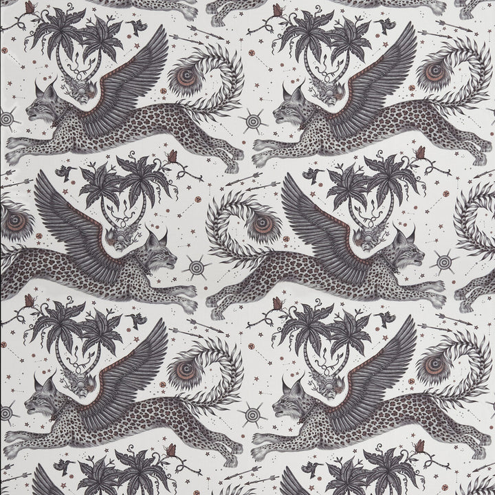 Lynx Satin Nude by Clarke And Clarke Fabric Clarke And Clarke Fabric Lynx Satin NudeFabric WILDERIE BY EMMA J SHIPLEY FOR C&C COTTON - 100% United Kingdom </p><p>Repeat: H: 27, V: 33.43 54 - Fabric Carolina -