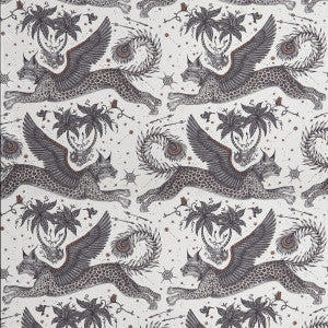 Lynx Satin Nude by Clarke And Clarke Fabric