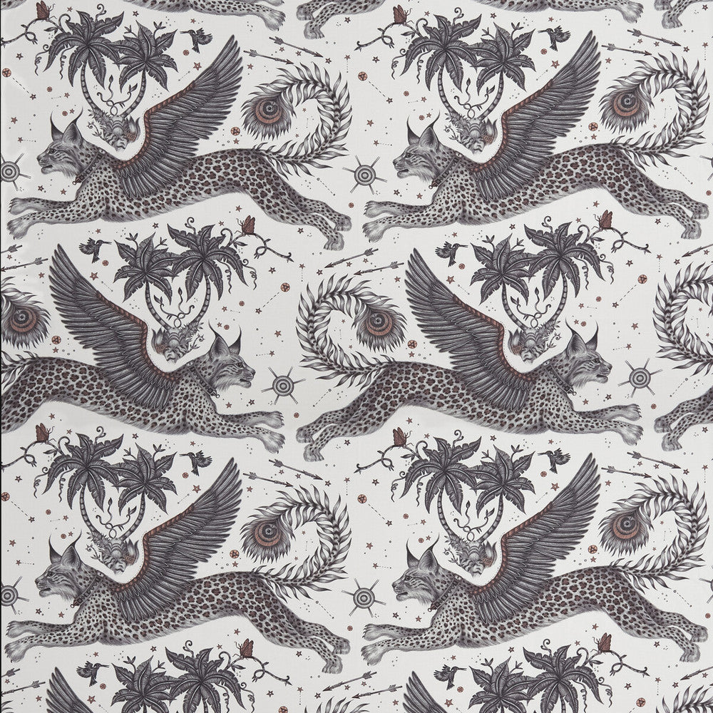 Lynx Satin Nude by Clarke And Clarke Fabric Clarke And Clarke Fabric Lynx Satin NudeFabric WILDERIE BY EMMA J SHIPLEY FOR C&C COTTON - 100% United Kingdom </p><p>Repeat: H: 27, V: 33.43 54 - Fabric Carolina -