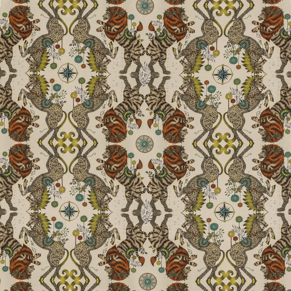 Caspian Linen Gold by Clarke And Clarke Fabric Clarke And Clarke Fabric Caspian Linen GoldFabric WILDERIE BY EMMA J SHIPLEY FOR C&C COTTON - 60%;LINEN - 40% Spain </p><p>Repeat: H: 27, V: 25.12 54 - Fabric Carolina -