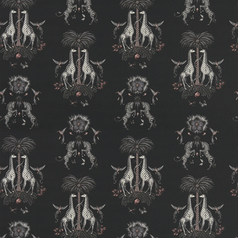 Creatura Linen Charcoal by Clarke And Clarke Fabric Clarke And Clarke Fabric Creatura Linen CharcoalFabric WILDERIE BY EMMA J SHIPLEY FOR C&C COTTON - 60%;LINEN - 40% Spain </p><p>Repeat: H: 27, V: 34.34 54 - Fabric Carolina -