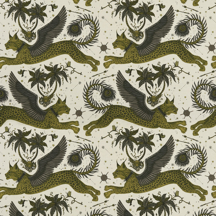 Lynx Linen Gold by Clarke And Clarke Fabric Clarke And Clarke Fabric Lynx Linen GoldFabric WILDERIE BY EMMA J SHIPLEY FOR C&C COTTON - 60%;LINEN - 40% Spain </p><p>Repeat: H: 27, V: 34.1 54 - Fabric Carolina -