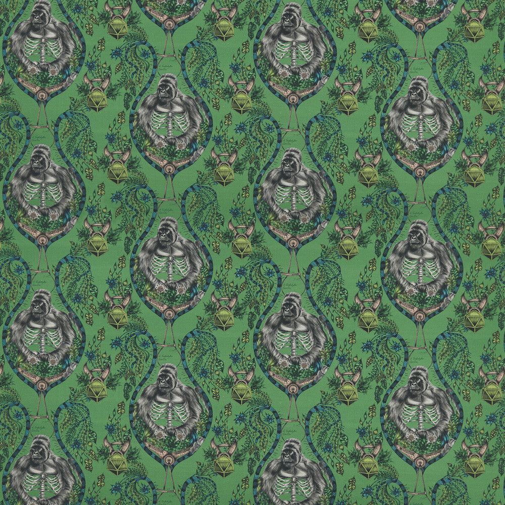 Silverback Linen Green by Clarke And Clarke Fabric Clarke And Clarke Fabric Silverback Linen GreenFabric WILDERIE BY EMMA J SHIPLEY FOR C&C COTTON - 60%;LINEN - 40% Spain </p><p>Repeat: H: 27, V: 32.41 54 - Fabric Carolina -