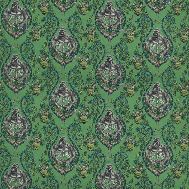 Silverback Linen Green by Clarke And Clarke Fabric Clarke And Clarke Fabric Silverback Linen GreenFabric WILDERIE BY EMMA J SHIPLEY FOR C&C COTTON - 60%;LINEN - 40% Spain </p><p>Repeat: H: 27, V: 32.41 54 - Fabric Carolina -