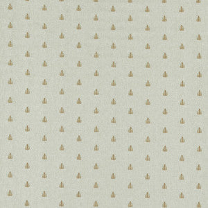 Falena Linen/Gold by Clarke And Clarke Fabric
