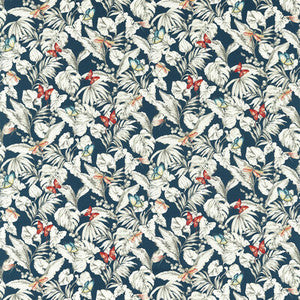 Acadia Midnight by Clarke And Clarke Fabric