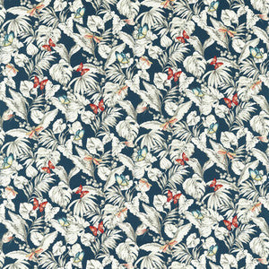 Acadia Midnight by Clarke And Clarke Fabric