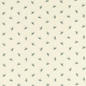 Damsel Teal by Clarke And Clarke Fabric