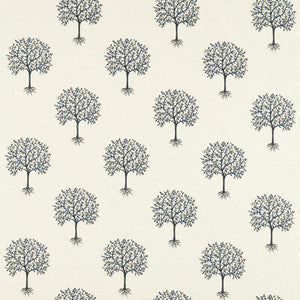 Bergamot Denim/Midnight by Clarke And Clarke Fabric