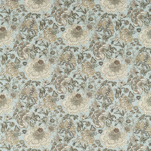 Lucienne Mineral by Clarke And Clarke Fabric