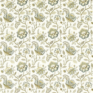 Adeline Teal by Clarke And Clarke Fabric