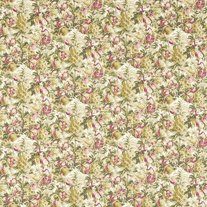 Francis Blush/Raspberry by Clarke And Clarke Fabric