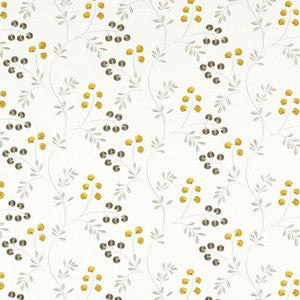 Rochelle Pewter/Chartreuse by Clarke And Clarke Fabric