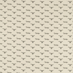 Foxbury Charcoal by Clarke And Clarke Fabric