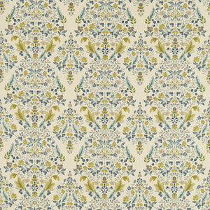 Gawthorpe Mineral/Linen by Clarke And Clarke Fabric