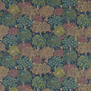 Tatton Midnight by Clarke And Clarke Fabric
