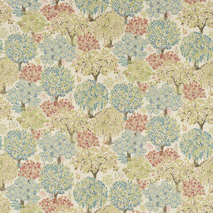 Tatton Spice/Linen by Clarke And Clarke Fabric