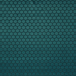 Hexa Peacock by Clarke And Clarke Fabric