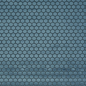 Hexa Teal by Clarke And Clarke Fabric