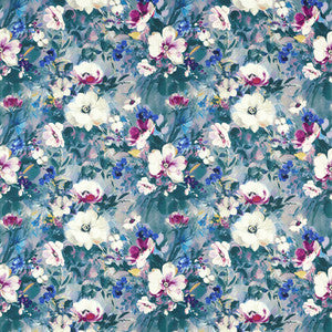 Rugosa Damson Velvet F1574/01.CAC.0 by Clarke And Clarke Fabric