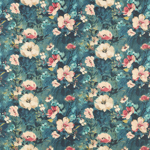 Rugosa Midnight Linen F1584/01.CAC.0 by Clarke And Clarke Fabric