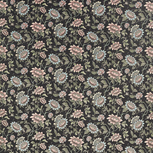 Tonquin Noir Velvet by Clarke And Clarke Fabric
