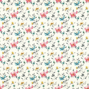 Serena Ivory F1593/02.CAC.0 by Clarke And Clarke Fabric