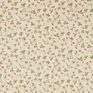 Wild Strawberry Blush Linen by Clarke And Clarke Fabric
