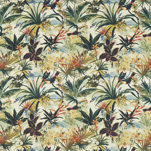Toucan Antique by Clarke And Clarke Fabric