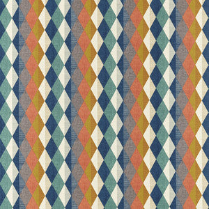 Denver Multi F1637/03.CAC.0 by Clarke And Clarke Fabric