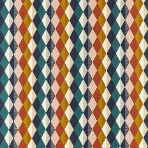 Denver Retro F1637/04.CAC.0 by Clarke And Clarke Fabric