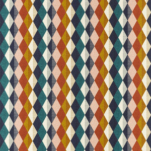 Denver Retro F1637/04.CAC.0 by Clarke And Clarke Fabric