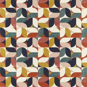 Reno Retro F1640/04.CAC.0 by Clarke And Clarke Fabric