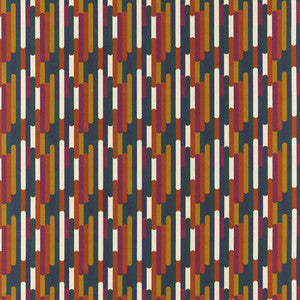 Seattle Retro F1641/04.CAC.0 by Clarke And Clarke Fabric