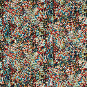 Aubrey Velvet Midnight/Spice F1646/02.CAC.0 by Clarke And Clarke Fabric