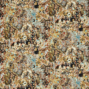 Aubrey Velvet Noir/Mineral F1646/03.CAC.0 by Clarke And Clarke Fabric