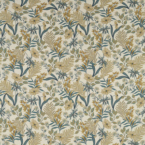 Hazelbury Linen Ochre F1648/04.CAC.0 by Clarke And Clarke Fabric