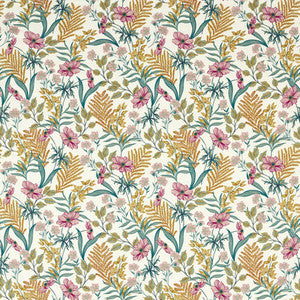 Hazelbury Summer F1650/03.CAC.0 by Clarke And Clarke Fabric