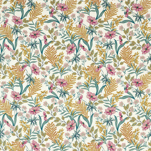 Hazelbury Summer F1650/03.CAC.0 by Clarke And Clarke Fabric