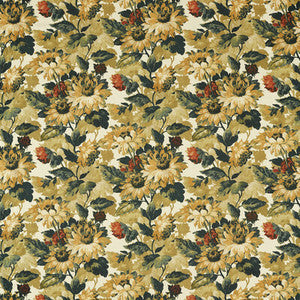 Sunforest Olive Russet F1660/03.CAC.0 by Clarke And Clarke Fabric