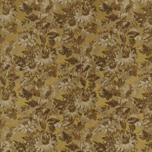 Sunforest Ochre Jacquard F1662/01.CAC.0 by Clarke And Clarke Fabric