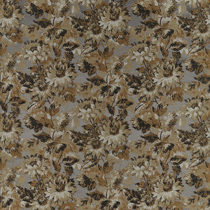 Sunforest Pewter Jacquard F1662/03.CAC.0 by Clarke And Clarke Fabric