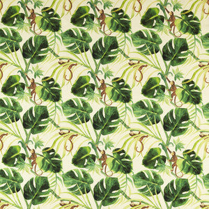 Monkey Biz Outdoor Nat F1671/01.CAC.0 by Clarke And Clarke Fabric