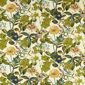 Passifloraoutdoor Denim F1672/01.CAC.0 by Clarke And Clarke Fabric