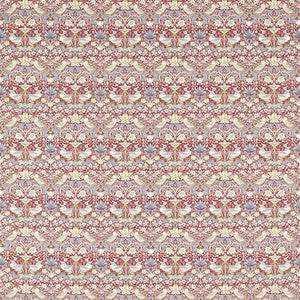 Strawberry Thief Plum F1678/03.CAC.0 by Clarke And Clarke Fabric
