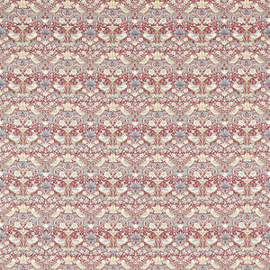 Strawberry Thief Plum F1678/03.CAC.0 by Clarke And Clarke Fabric