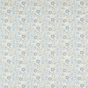 Mallow Denim/Ivory F1680/03.CAC.0 by Clarke And Clarke Fabric