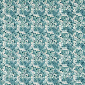 Acanthus Teal F1681/04.CAC.0 by Clarke And Clarke Fabric