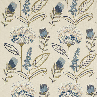 Clarke And Clarke Drapery F1715/01.CAC.0 Drapery POLYESTER - 59%;COTTON - 41% India </p><p>Repeat: H: , V: 27.5 21 - My Fabric Connection -